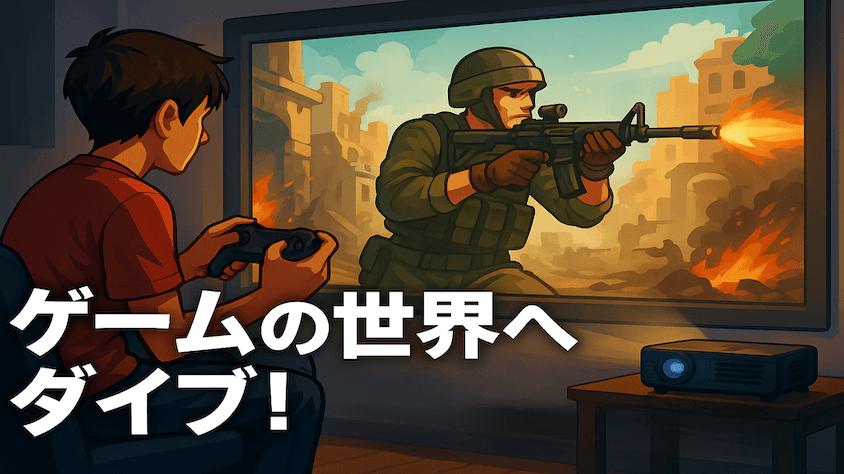 ゲームの世界へダイブ!圧倒的没入感でゲーミングライフを革新