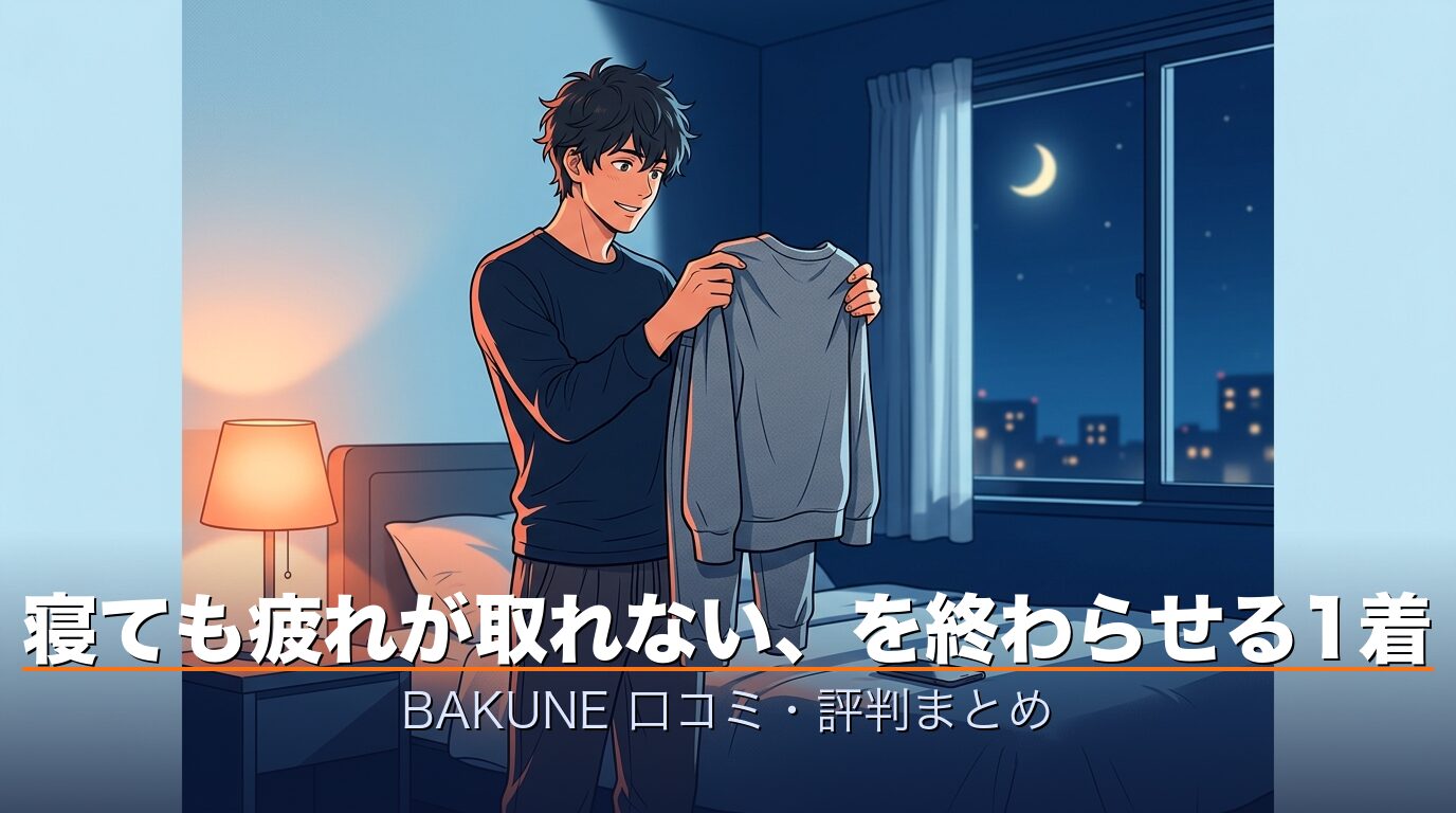 BAKUNE口コミ｜実際に使ってわかった効果と後悔しない買い方のアイキャッチ