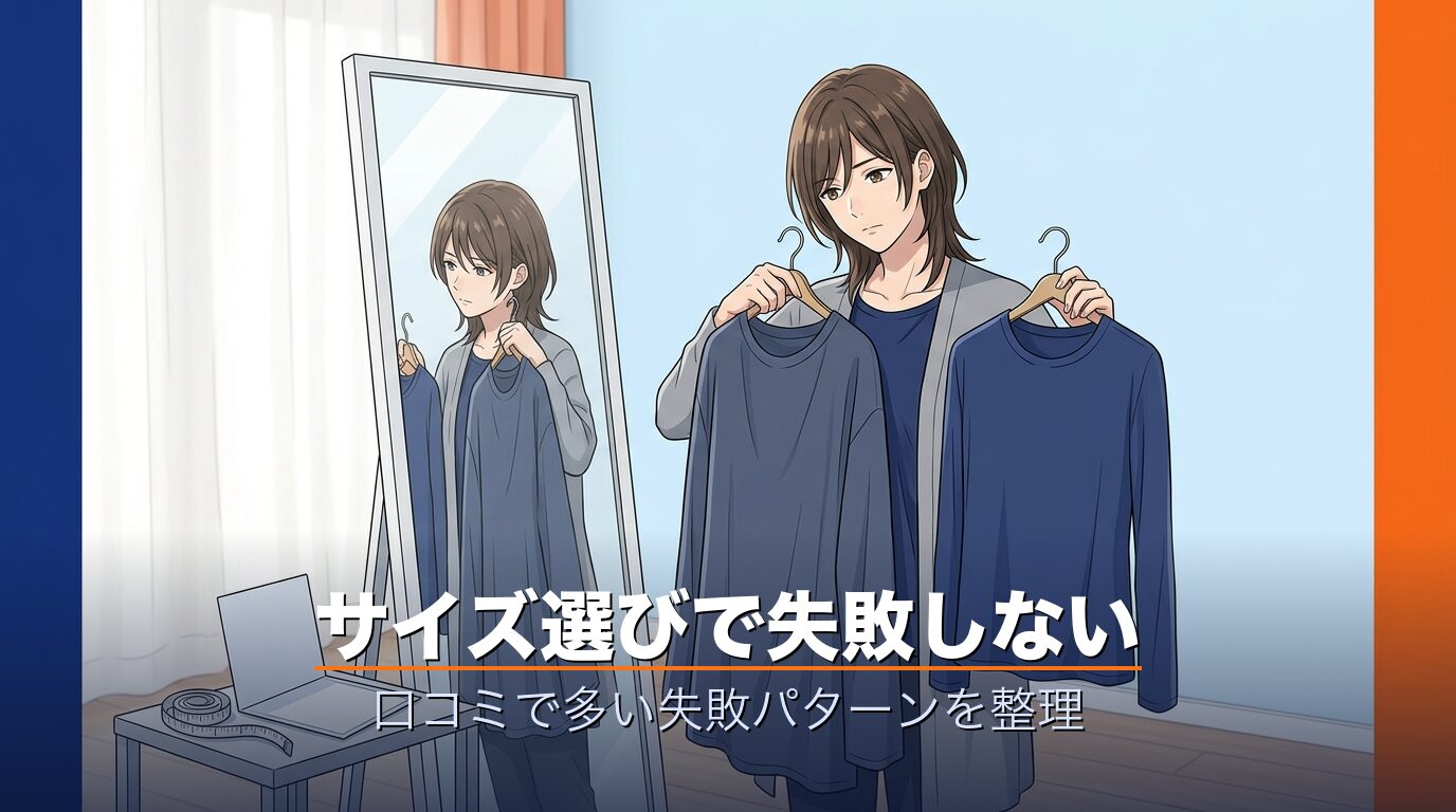 BAKUNEのサイズ選びで失敗しないための判断基準イメージ