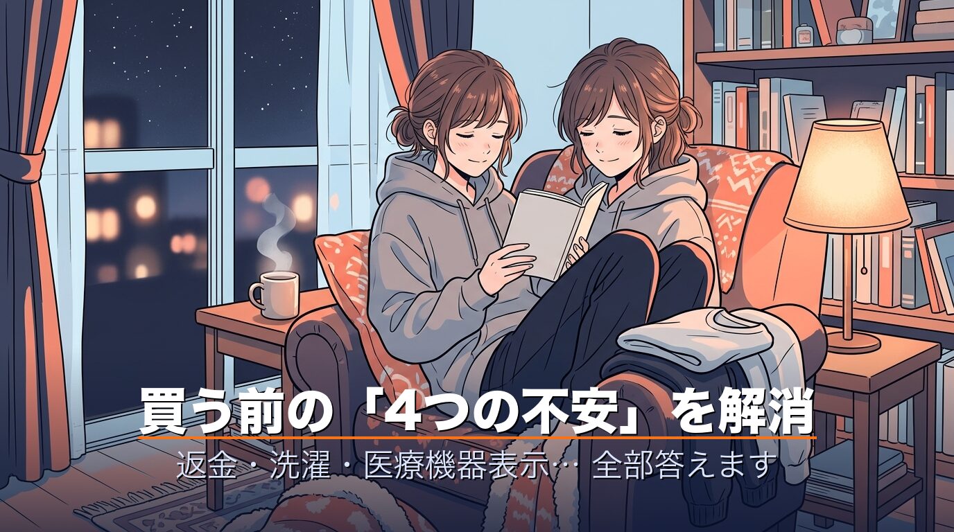 BAKUNE購入前FAQ・よくある不安に答えるイメージ