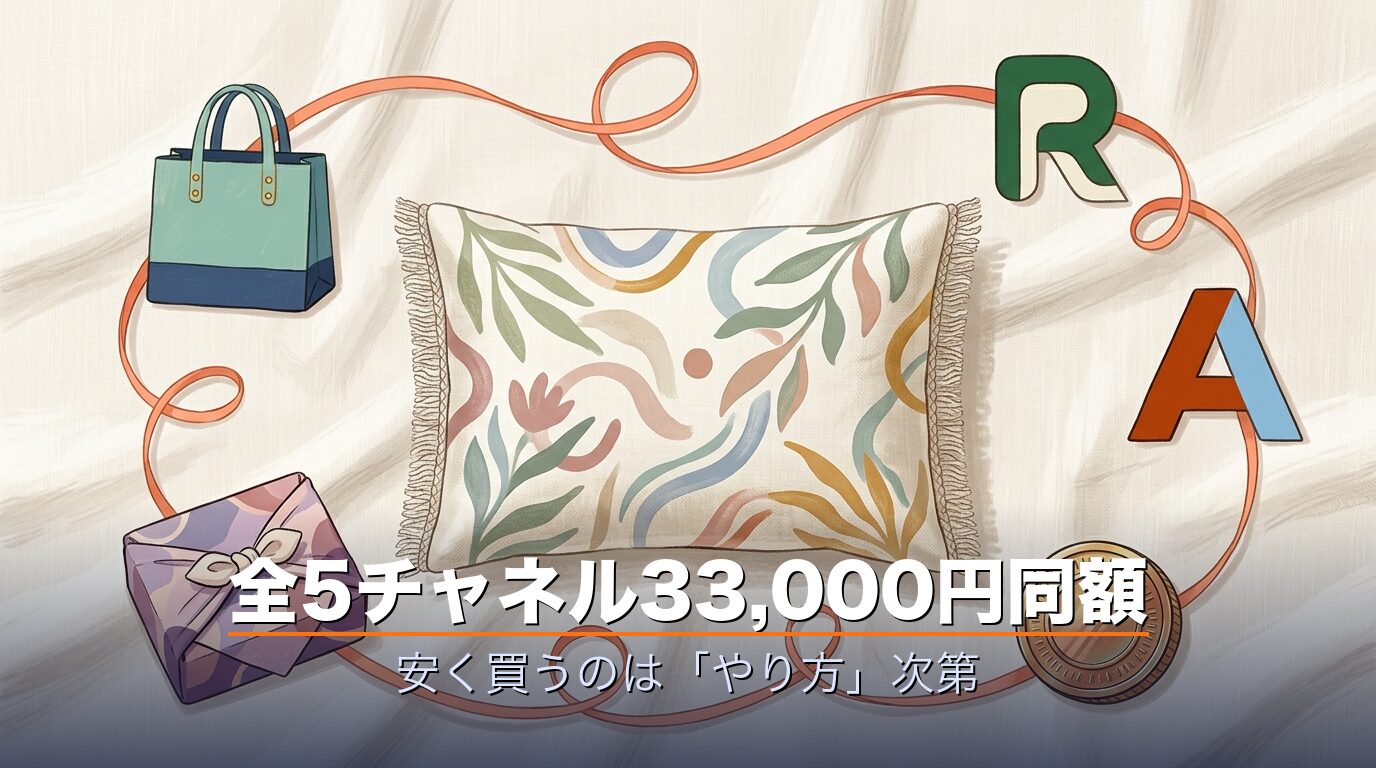 ブレインスリープピローを安く買う5つの方法のアイキャッチ