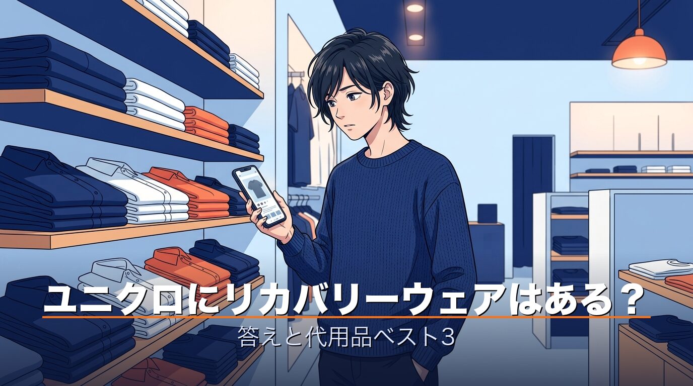 リカバリーウェアはユニクロにある？代用品ベスト3のアイキャッチ画像