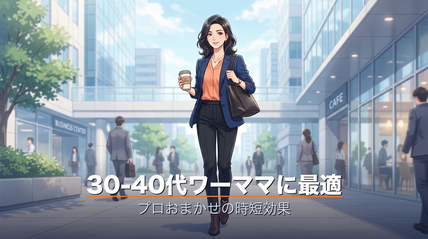30-40代ワーママに最適な理由