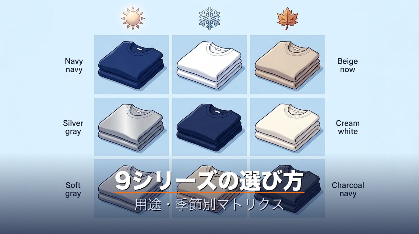 9シリーズ選び方マトリクス