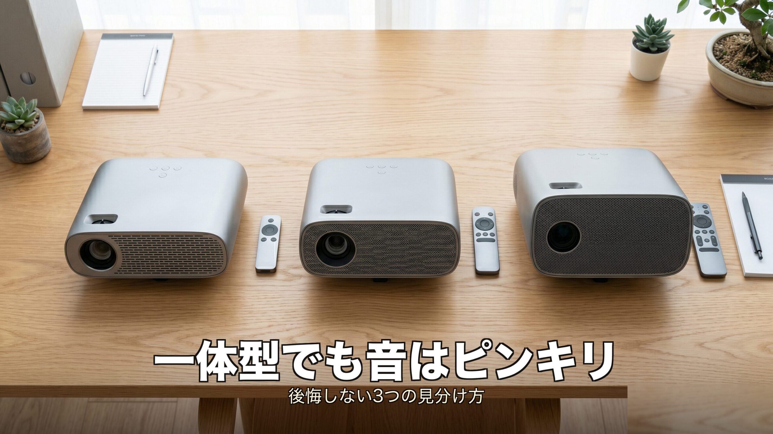 スピーカー一体型でも音質に差がある見分け方のチェックポイント