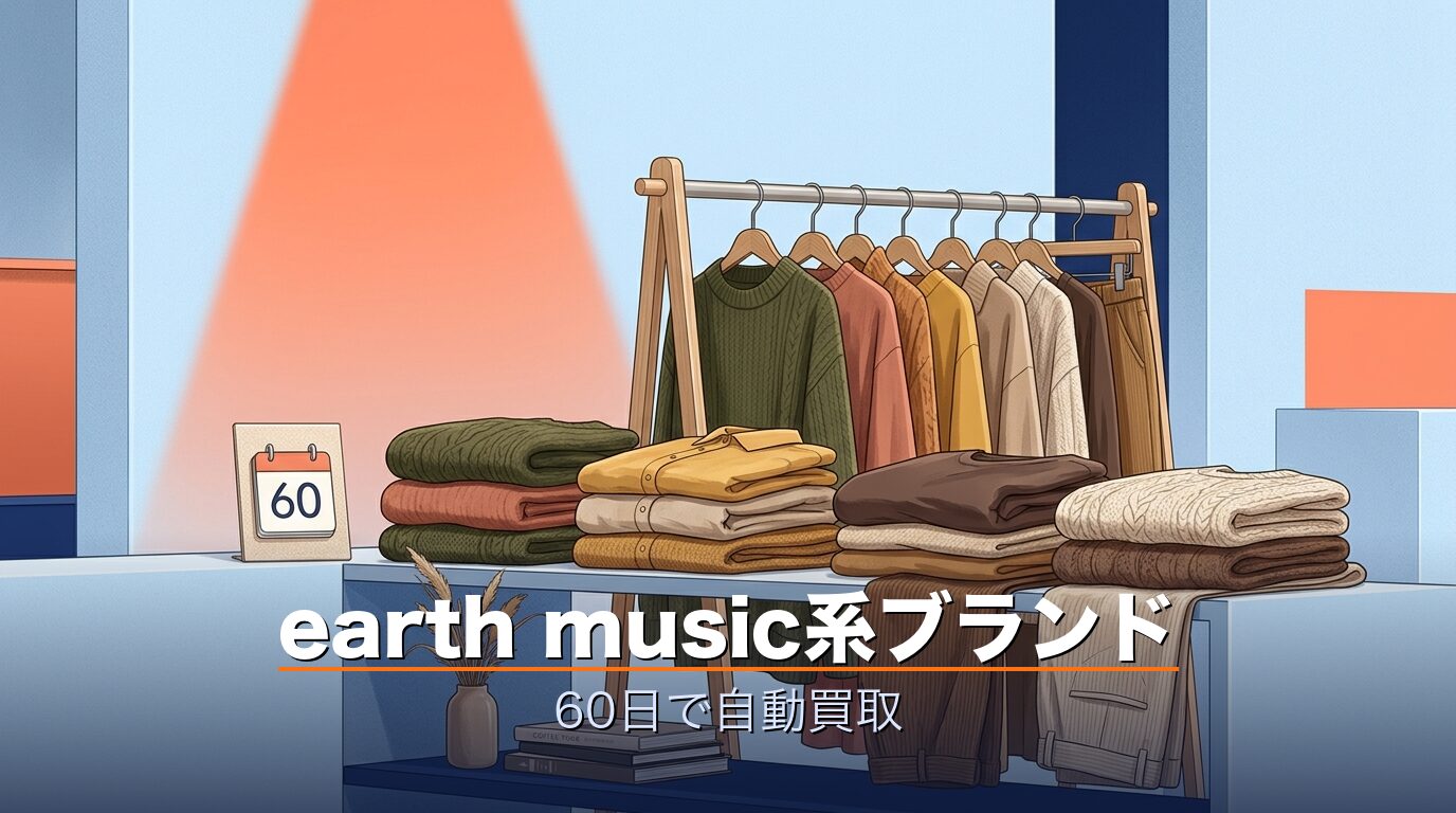 取扱ブランドと60日買取
