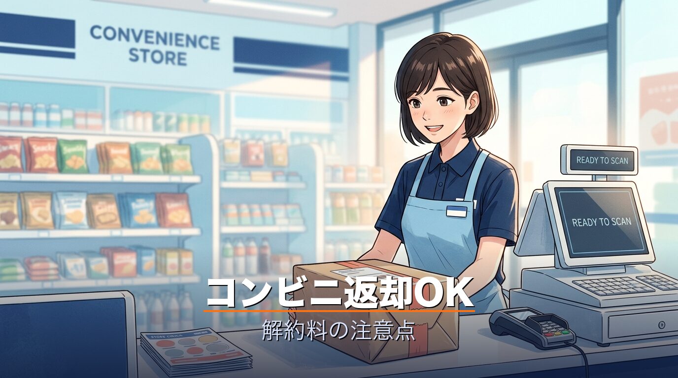 返却・解約フロー