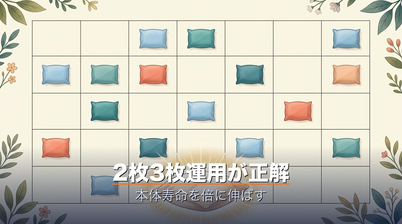 カバー2枚3枚運用・本体寿命を伸ばすコツ