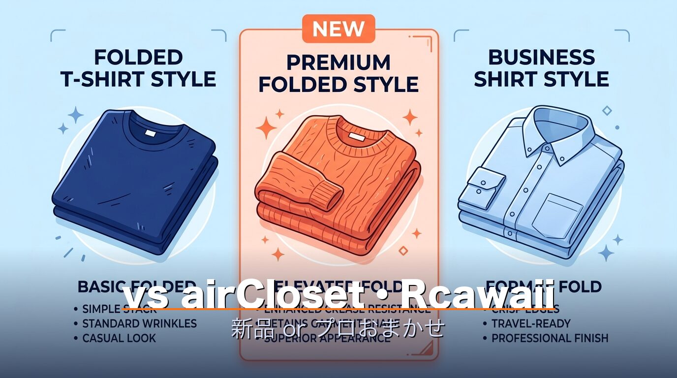 vs airCloset・Rcawaii