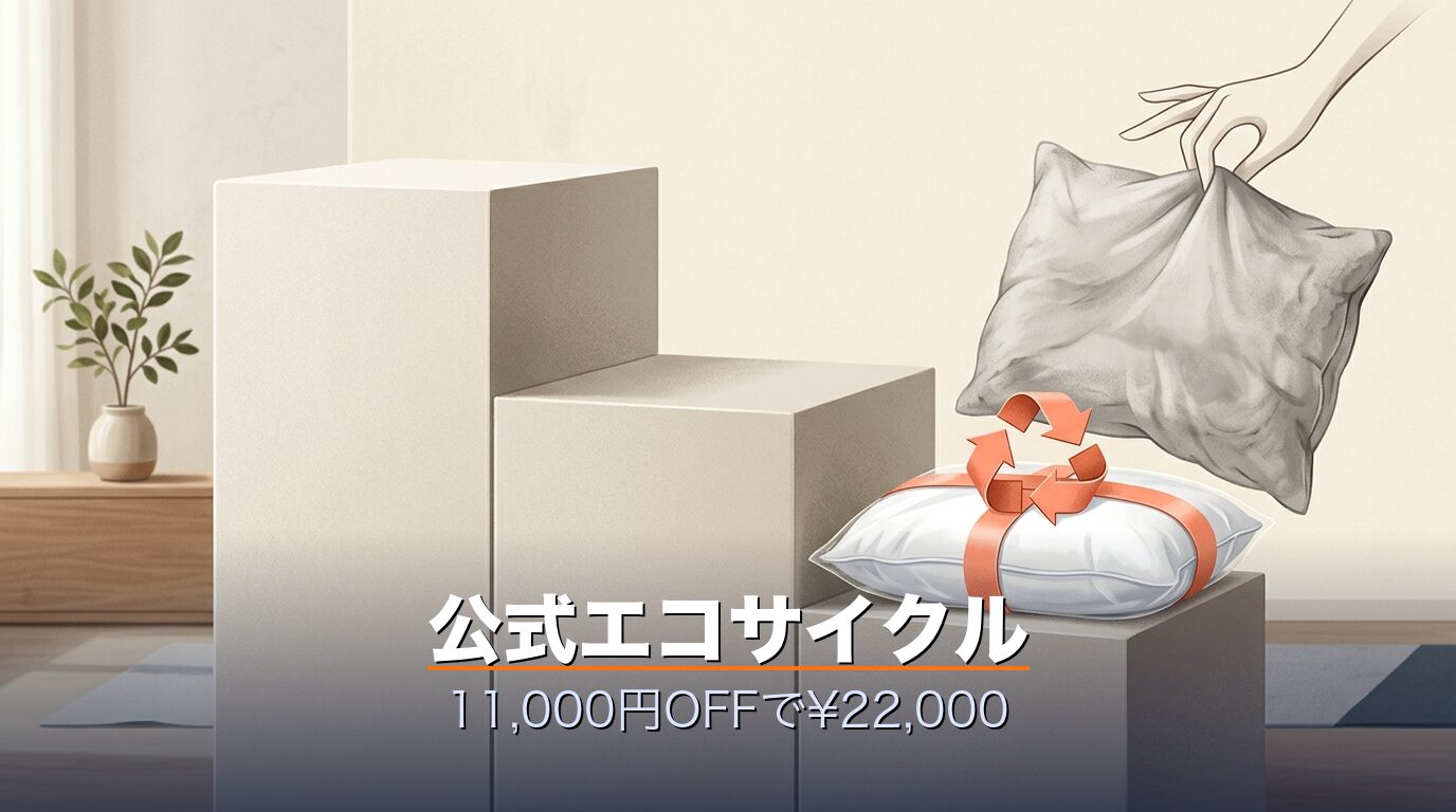 公式エコサイクル11,000円OFFで¥22,000買い替え