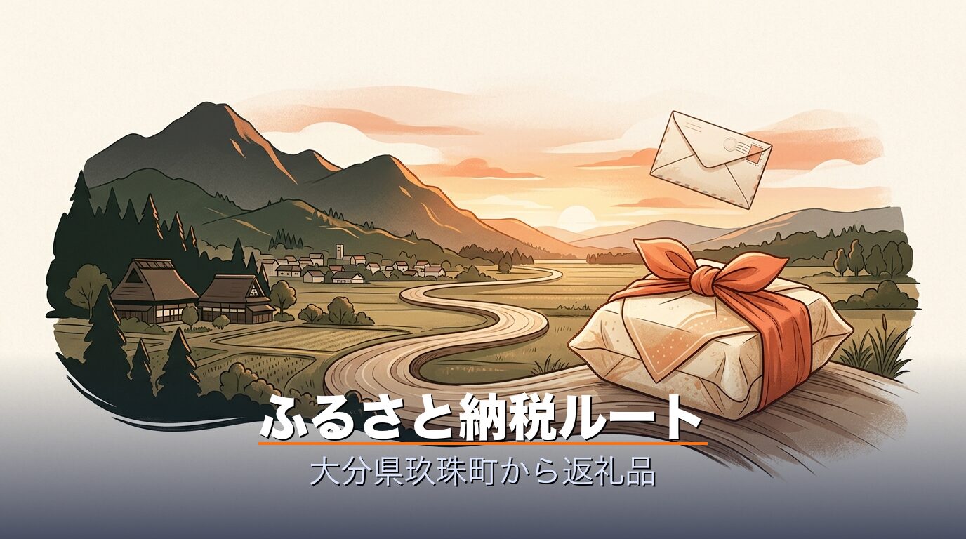 ふるさと納税ルート・大分県玖珠町から届く返礼品