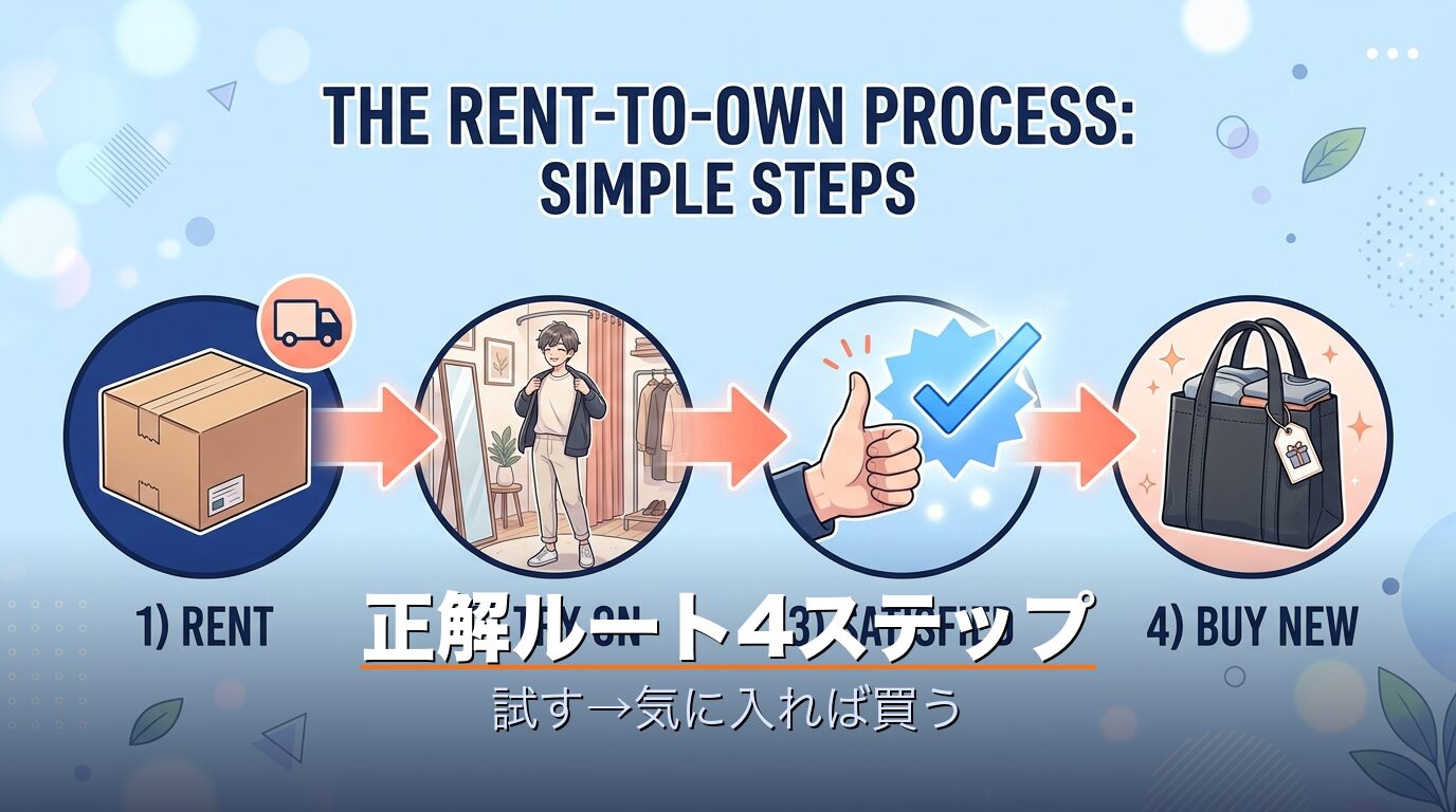 レンタルから公式購入ルート