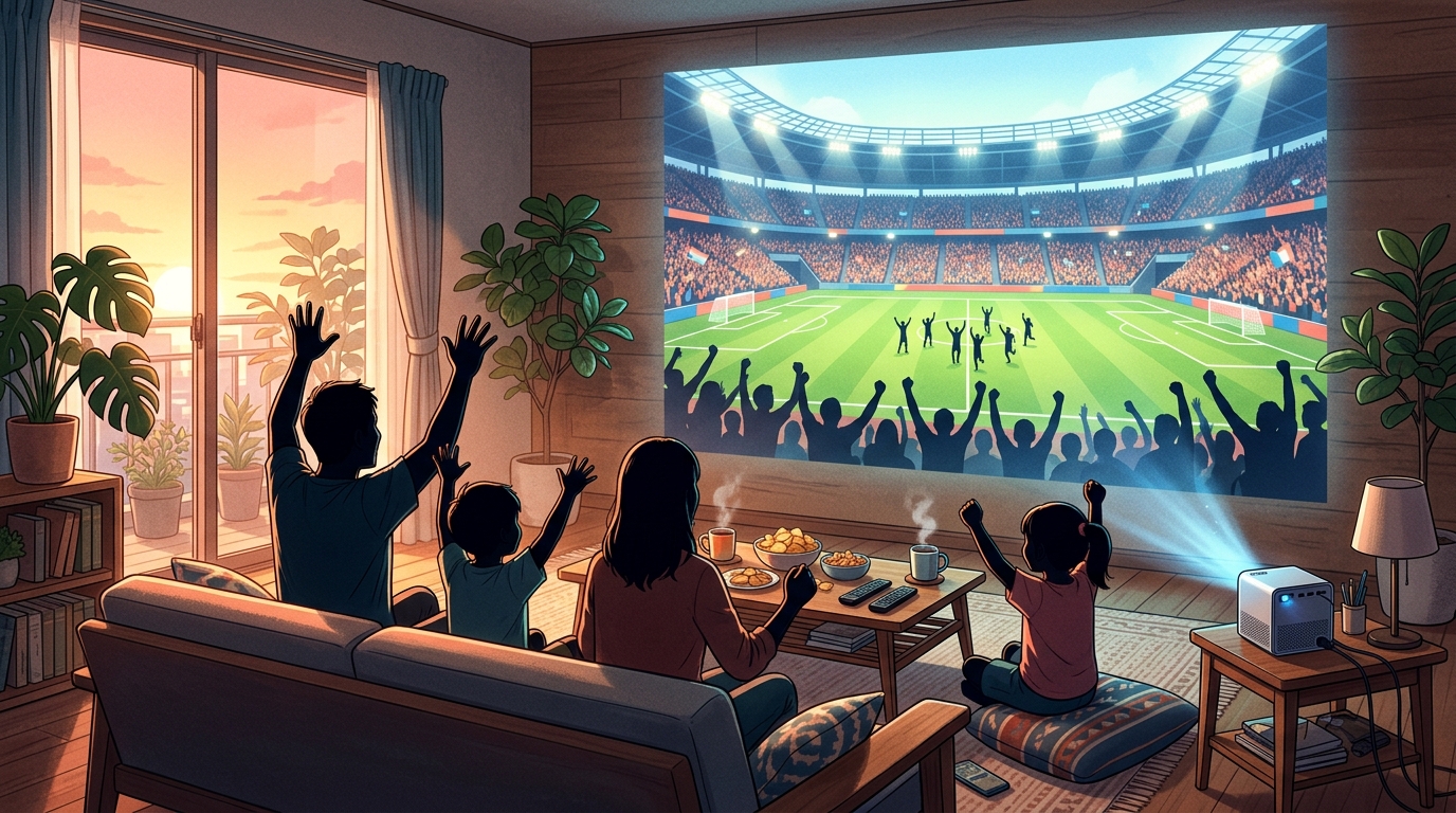 大画面でW杯を楽しむ賢い選び方