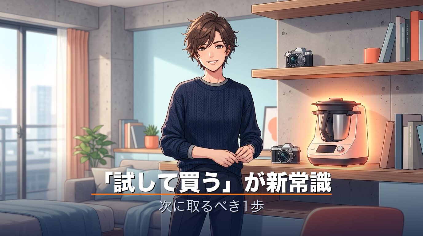 まとめ｜「試して買う」が新しい正解
