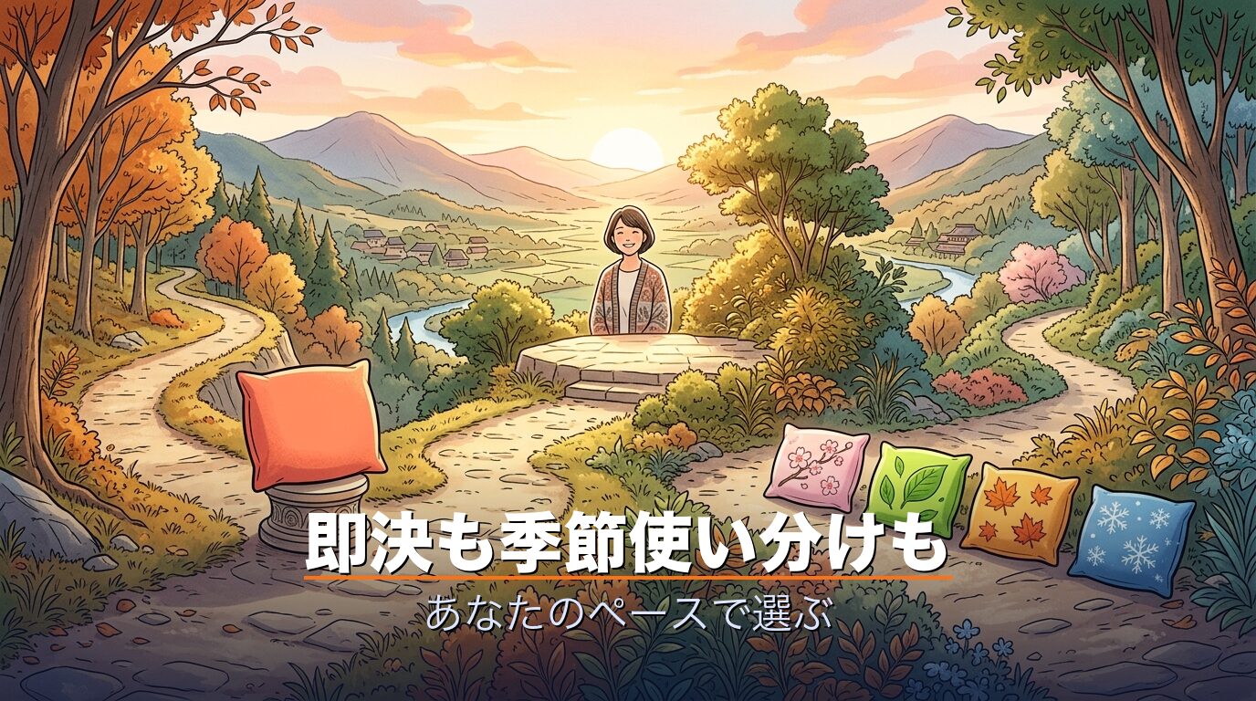 EX一択も季節2枚使い分けもどちらも正解