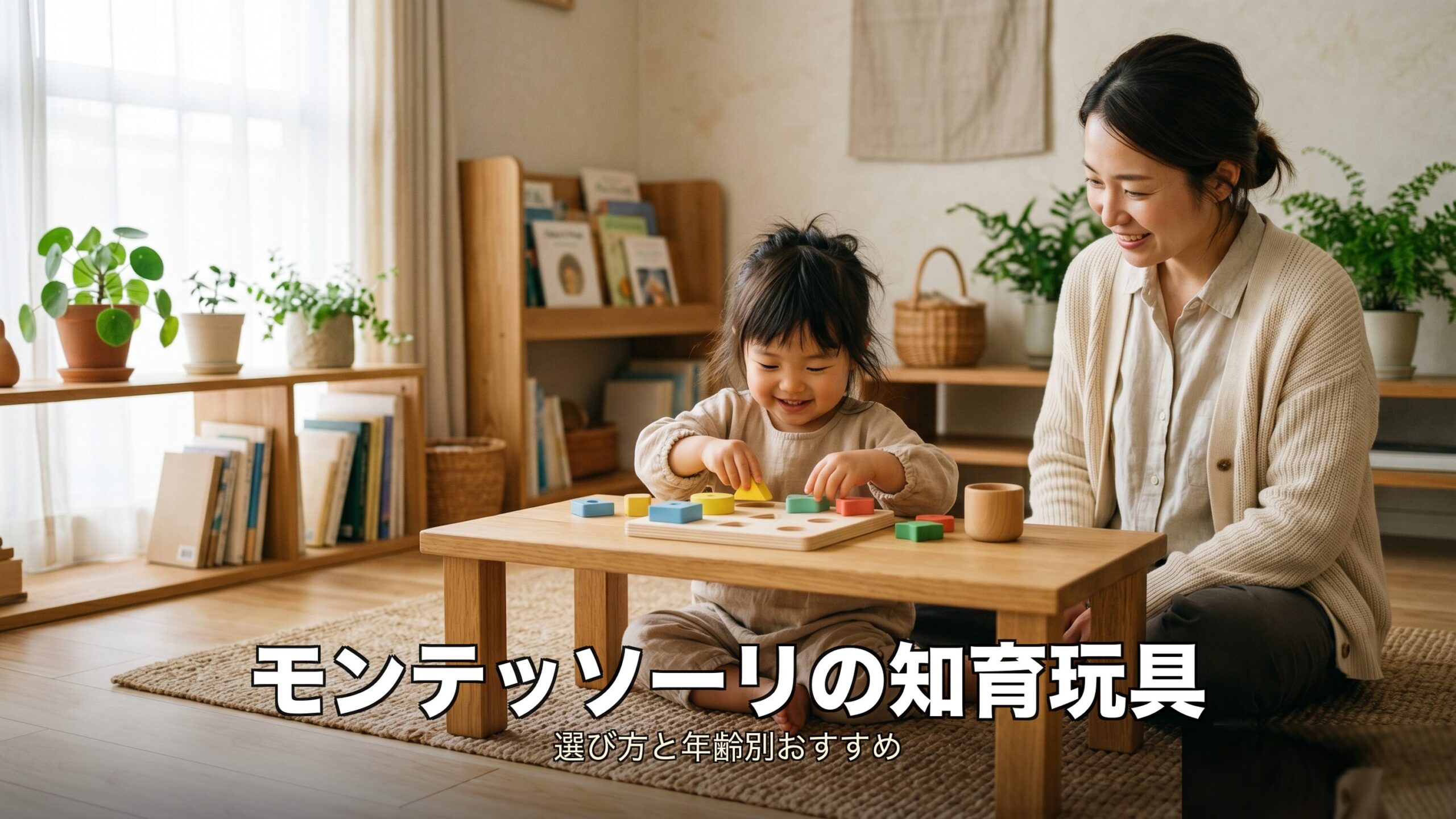 モンテッソーリの知育玩具の選び方と年齢別おすすめ