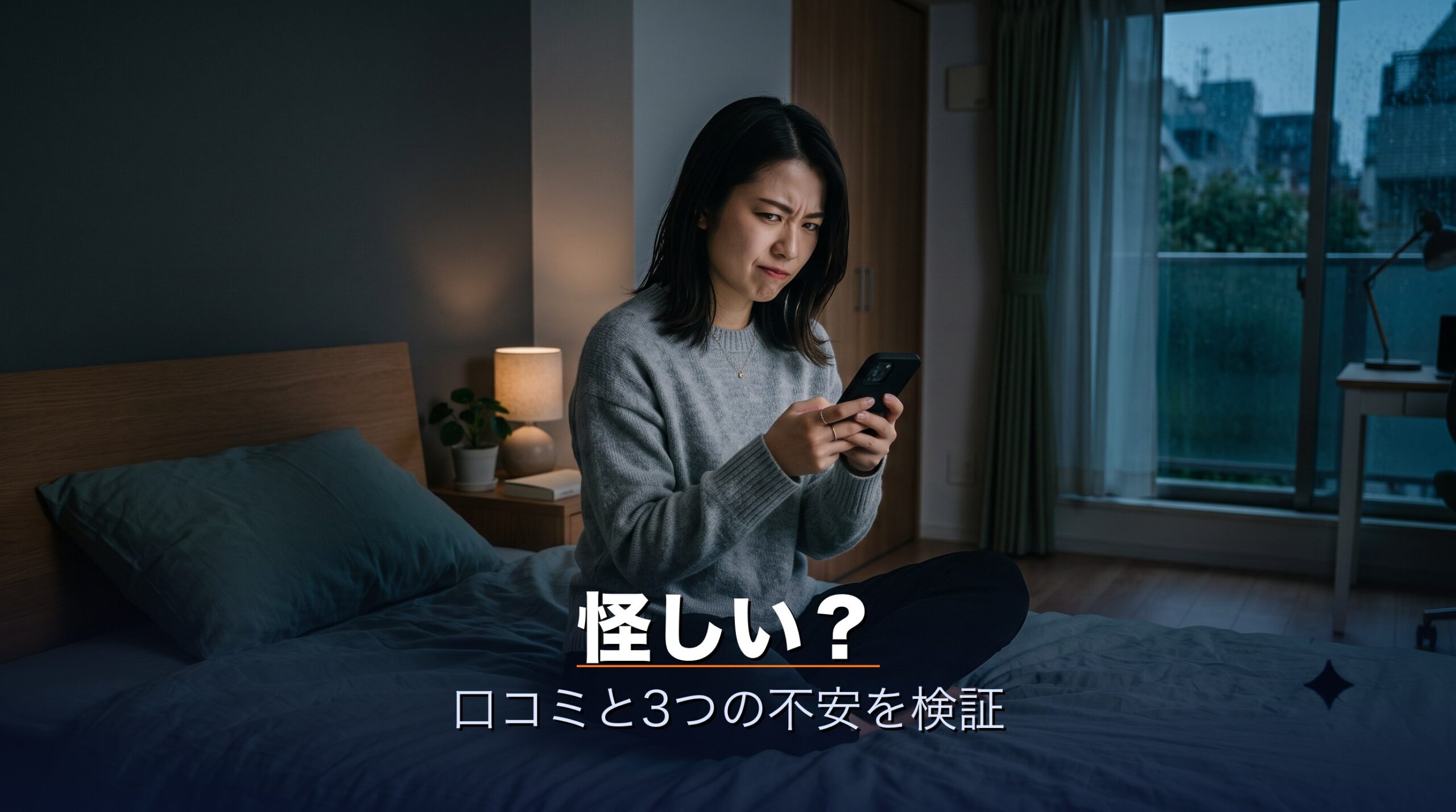 怪しい?