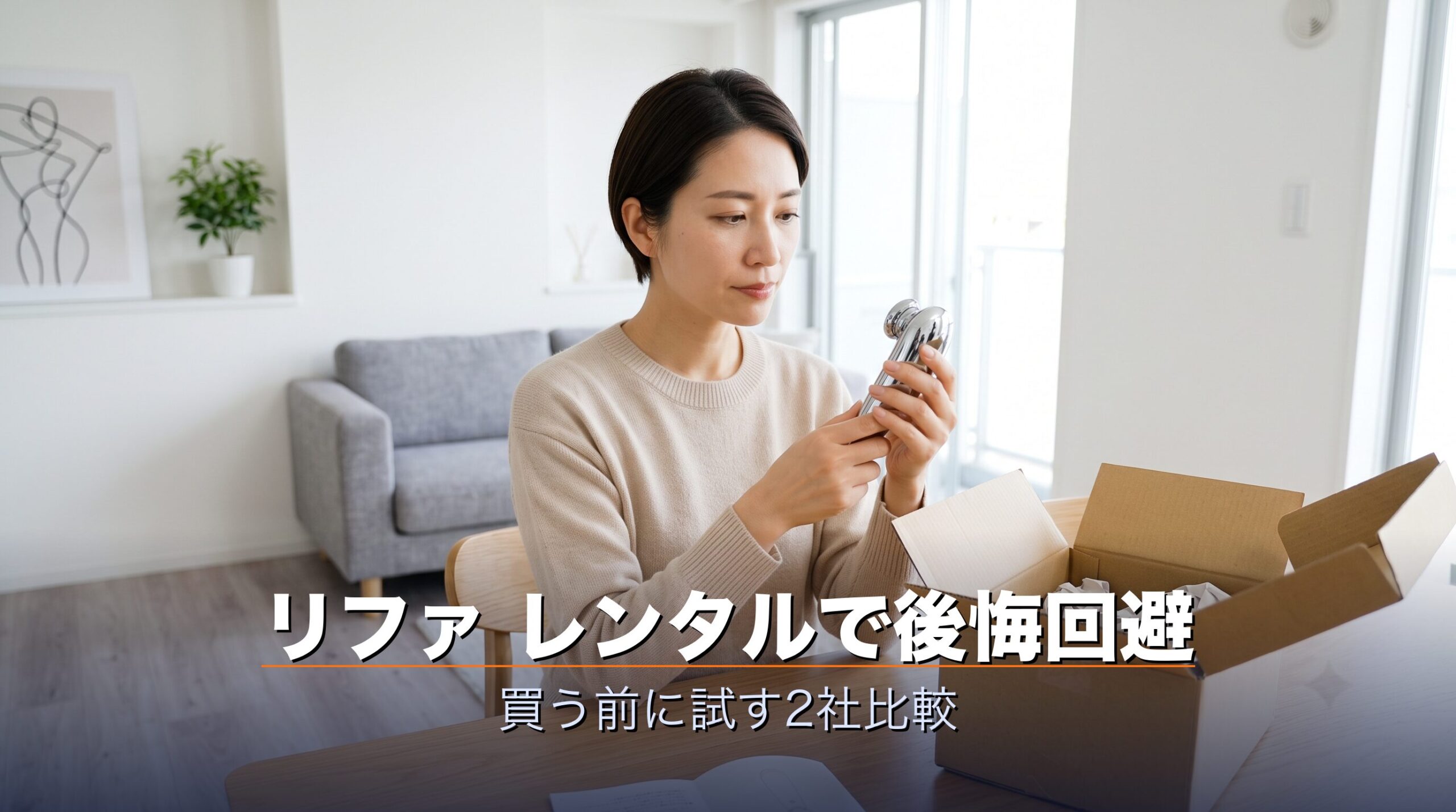リファ レンタルで後悔回避