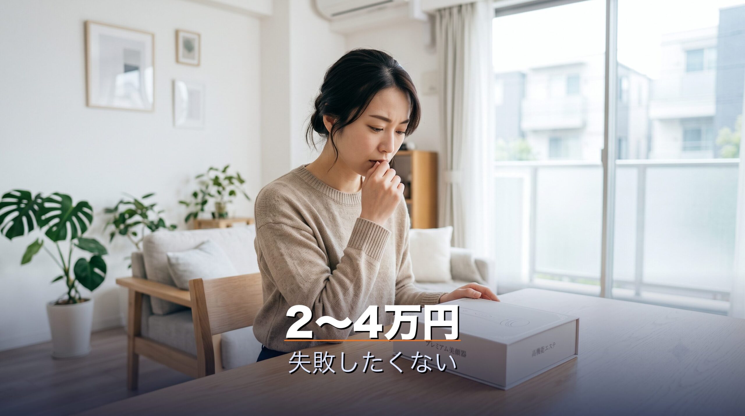 2万〜4万円のリファを買う前にレンタルで試せば相性を確かめて後悔を防げることを示すイメージ