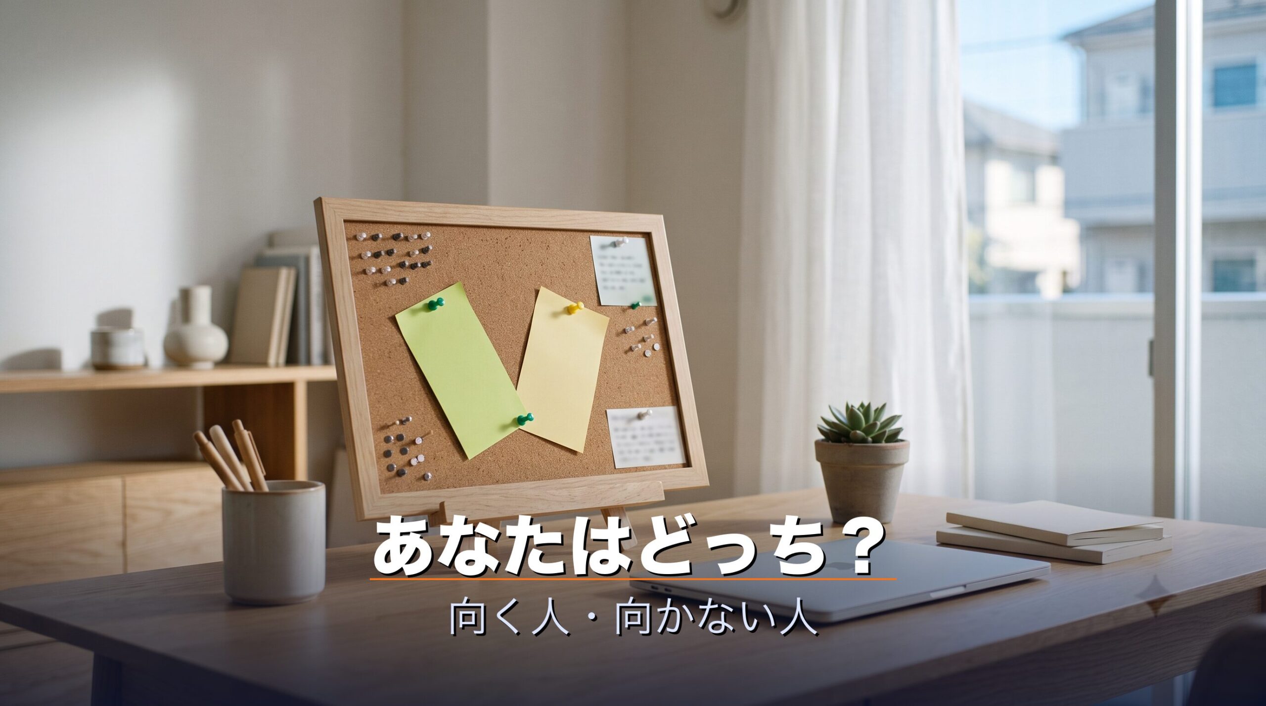 エアクロモールが向いている人と向いていない人を分けて示すイメージ