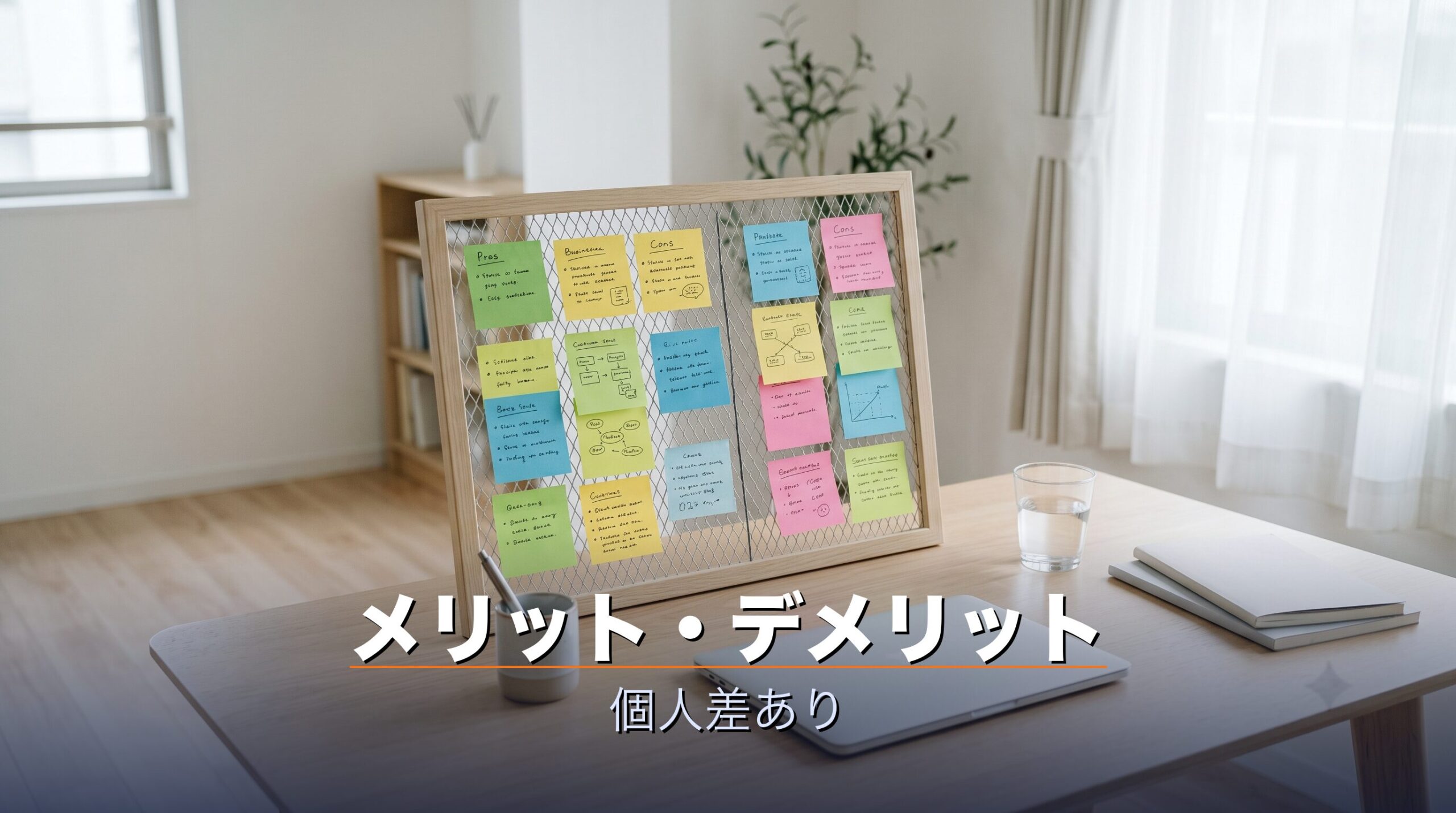シックスパッドをレンタルするメリットとデメリットを天秤で示すイメージ