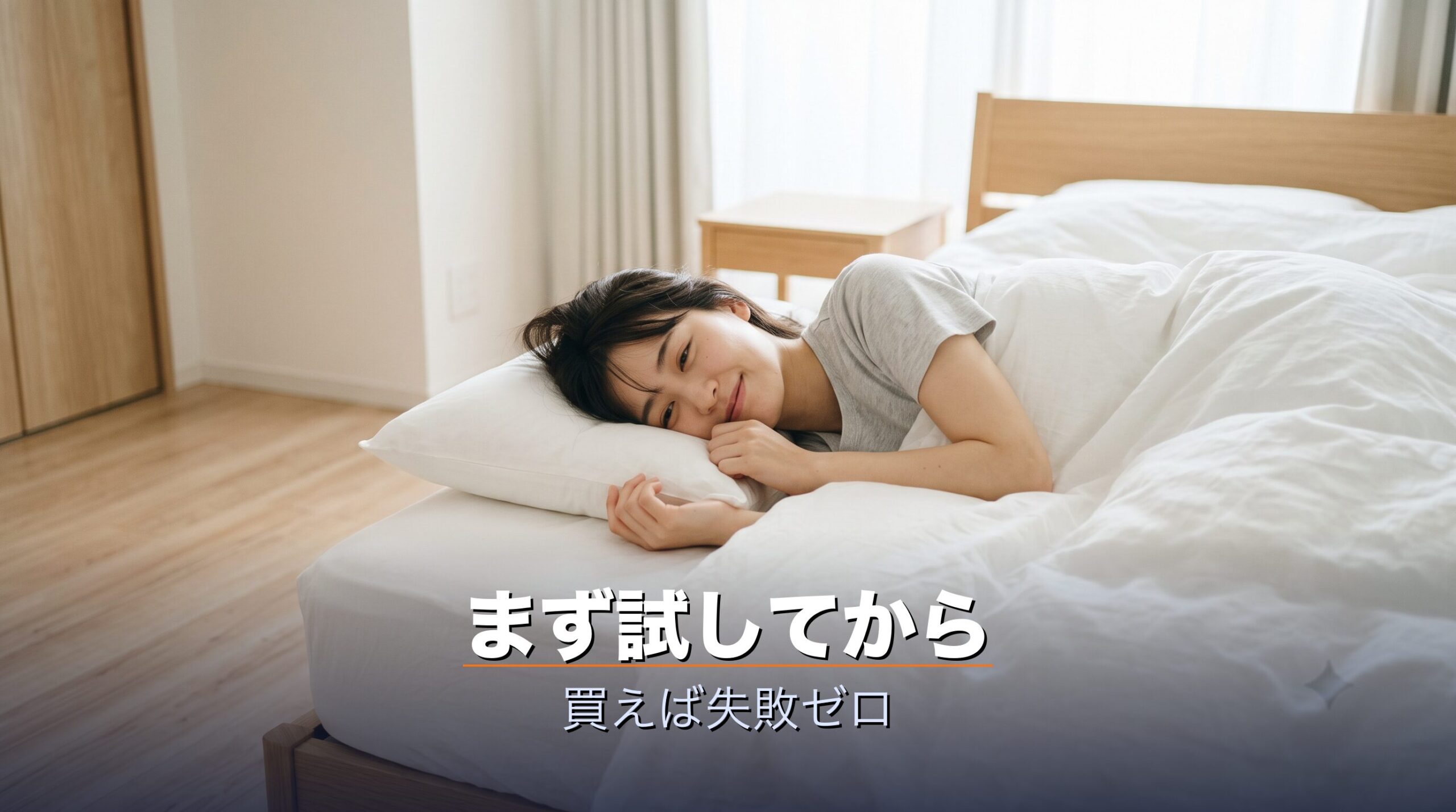 ブレインスリープピローをレンタルで試して自分に合う枕を選び快眠するイメージ